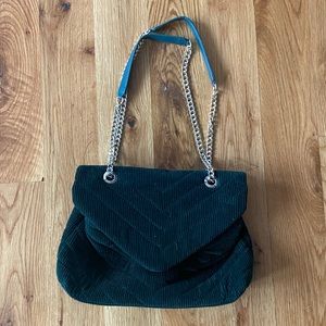 Velvet tote bag